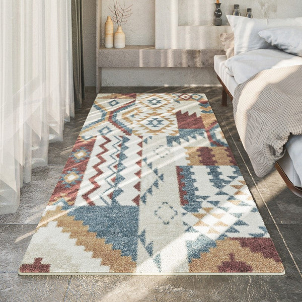 Modern Rug Placement Ideas for Living Room, Contemporary Modern Rugs for Bedroom, Geometric Modern Rugs for Sale, Abstract Rugs for Dining Room-HomePaintingDecor