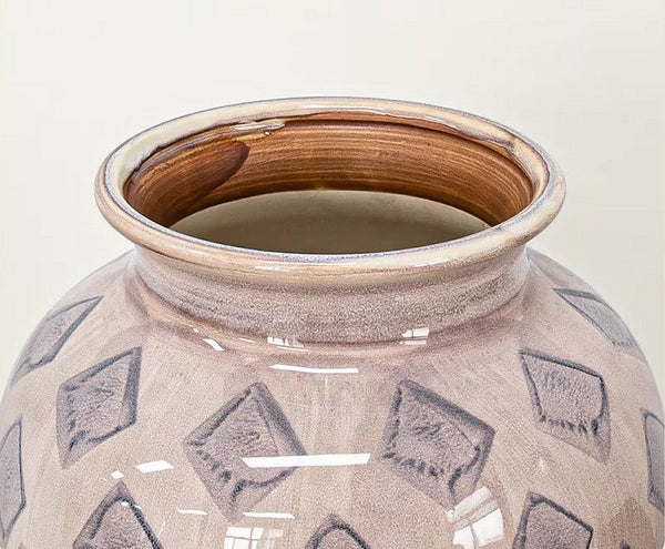 Unique Porcelain Flower Vases, Flower Vases on Table, Contemporary Vases for Modern Home Decor, Ceramic Bouquet Vases, Dining Table Centerpiece-HomePaintingDecor