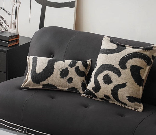 Modern Sofa Pillows for Couch, Contemporary Modern Sofa Pillows, Decorative Throw Pillows for Bedroom, Large Modern Pillow for Bedroom-HomePaintingDecor