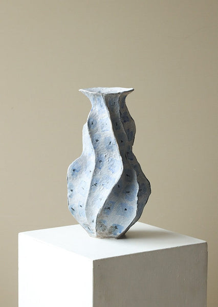 Porcelain Vases for Modern Home Decor, Contemporary Vases on Dining Table, Centerpiece Ceramic Bouquet Vases, Elegant Handmade Modern Flower Vase-HomePaintingDecor