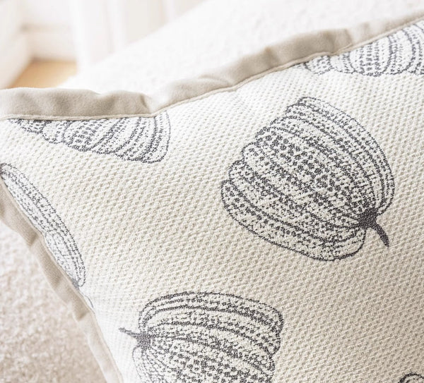 Decorative Throw Pillows for Couch, Embroider Flower Pillow Covers, Farmhouse Flower Decorative Pillows, Modern Sofa Pillows-HomePaintingDecor