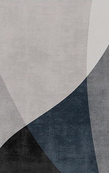 Blue Contemporary Modern Rugs, Geometric Contemporary Rugs Next to Bed, Modern Rugs for Living Room, Contemporary Rugs for Dining Room-HomePaintingDecor