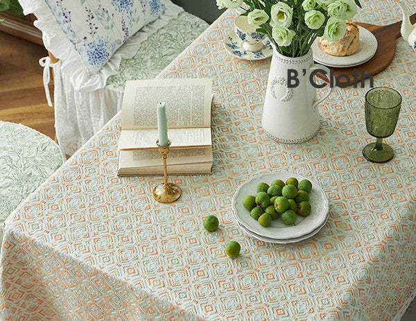 Modern Tablecloth for Home Decoration, Large Square Tablecloth for Round Table, Extra Large Rectangle Tablecloth for Dining Room Table-HomePaintingDecor