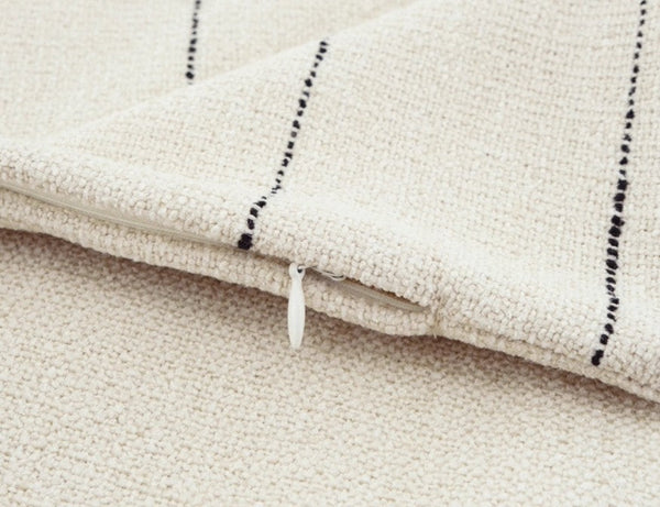 Large Modern Sofa Cushion, Beige Decorative Pillow Covers, Simple Decorative Throw Pillows for Living Room, Contemporary Modern Pillows for Couch-HomePaintingDecor