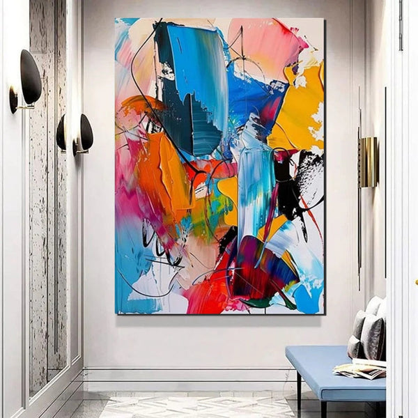 Acrylic Painting for Living Room, Hand Painted Acrylic Painting, Extra Large Wall Art Painting, Modern Contemporary Abstract Artwork, Buy Paintings Online-HomePaintingDecor