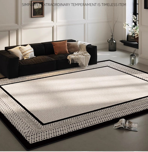 Large Modern Rugs for Living Room, Dining Room Geometric Area Rugs, Contemporary Modern Rugs for Office, Bedroom Modern Rug-HomePaintingDecor