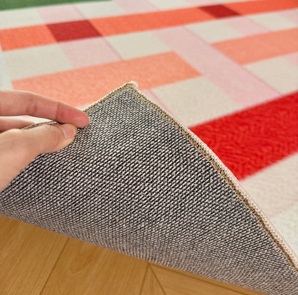 Colorful Modern Rugs for Bedroom, Mid Century Modern Carpets for Living Room, Contemporary Modern Carpets for Dining Room-HomePaintingDecor