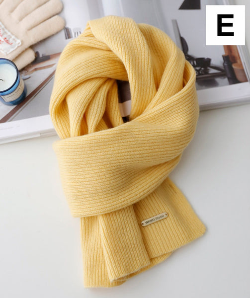 Winter Wool Scarf, Modern Wool Scarf for Women, Cold Weather Scarves, Casual Scarf for Women, Birthday Gift for Girl, Soft Wool Scarf for Women