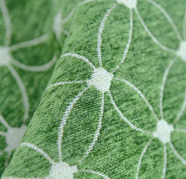 Large Green Pillows for Interior Design, Contemporary Modern Sofa Pillows, Luxury Square Modern Throw Pillows for Couch, Decorative Throw Pillows for Bedroom-HomePaintingDecor