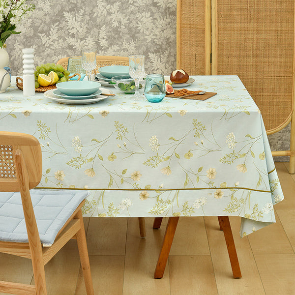 Farmhouse Table Cloth, Wedding Tablecloth, Large Rectangle Tablecloth for Dining Room Table, Rectangular Table Covers for Kitchen, Square Tablecloth for Coffee Table-HomePaintingDecor