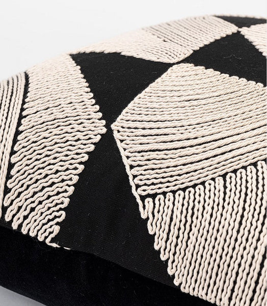 Modern Pillows for Couch, Contemporary Modern Sofa Pillows, Decorative Throw Pillows for Bedroom, Large Modern Pillow for Living Room-HomePaintingDecor