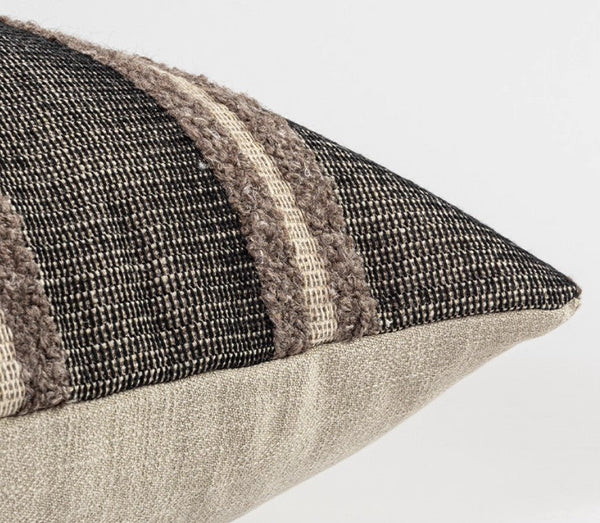 Contemporary Throw Pillow for Living Room, Large Abstract Throw Pillows for Couch, Modern Sofa Throw Pillows, Modern Square Pillows-HomePaintingDecor