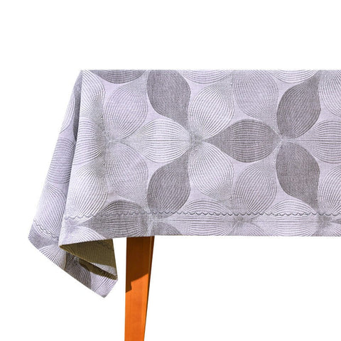 Large Rectangle Table Covers for Dining Room Table, Modern Table Cloths for Kitchen, Simple Contemporary Grey Cotton Tablecloth, Square Tablecloth for Round Table-HomePaintingDecor