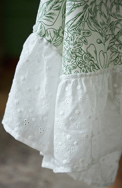 Natural Spring Farmhouse Table Cloth, Extra Large Rectangle Tablecloth for Dining Room Table, Flower Pattern Cotton Tablecloth, Square Tablecloth for Round Table-HomePaintingDecor