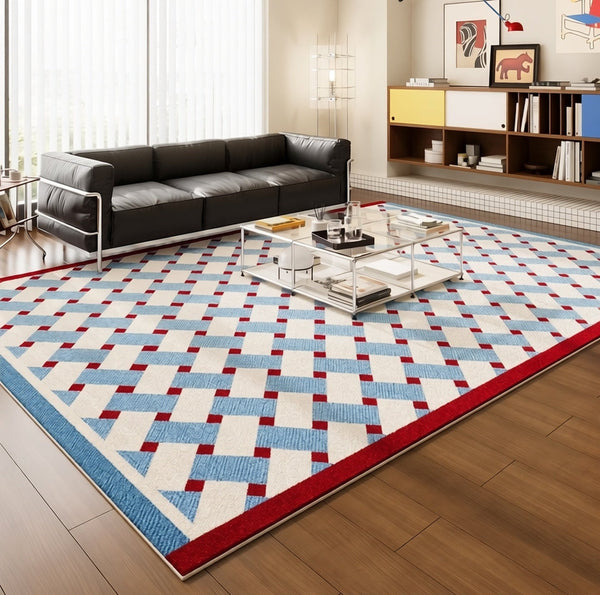 Modern Living Room Rug Ideas, Mid Century Modern Rugs, Contemporary Abstract Rugs for Dining Room, Geometric Contemporary Rugs