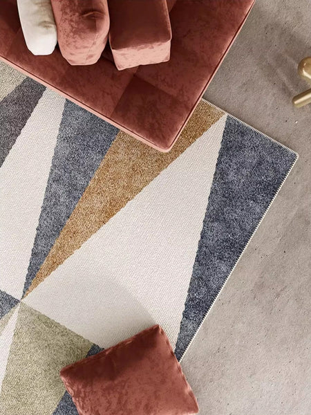 Simple Large Modern Rugs for Living Room, Abstract Geometric Modern Rugs,Large Modern Rugs for Bedroom, Modern Rugs for Dining Room-HomePaintingDecor