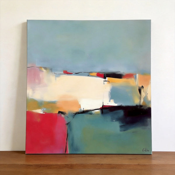 Original Abstract Paintings, Small Canvas Artwork, Hand Painted Canvas Art, Buy Small Paintings Online, Small Acrylic Painting on Canvas-HomePaintingDecor