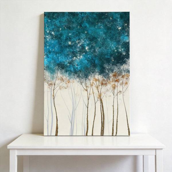 Original Abstract Paintings, Hand Painted Canvas Art, Abstact Tree Painting, Original Small Paintings, Buy Small Art Online-HomePaintingDecor