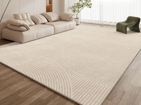 Contemporary Modern Rugs for Bedroom, Modern Rug Placement Ideas for Living Room, Abstract Rugs for Dining Room, Abstract Geometric Modern Rugs for Sale-HomePaintingDecor