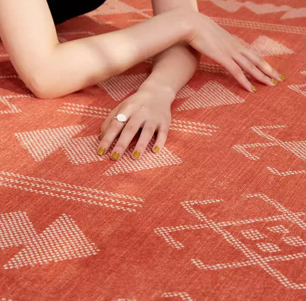 Modern Rugs for Living Room, Mid Century Area Rugs for Bedroom, Large Contemporary Area Rugs for Dining Room-HomePaintingDecor