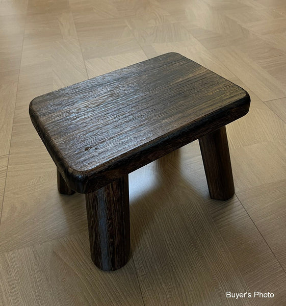 Dining Table Stool, Shoe-changing Stool, Solid Wood low Stool, Paulownia Wood Stool, Children's Wooden Stool, Sofa Stool-HomePaintingDecor