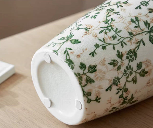 Ceramic Bouquet Vases, Porcelain Flower Vases, Rustic Flower Vases on Table, Dining Table Centerpiece, Handmade Water Holding Flower Vase-HomePaintingDecor