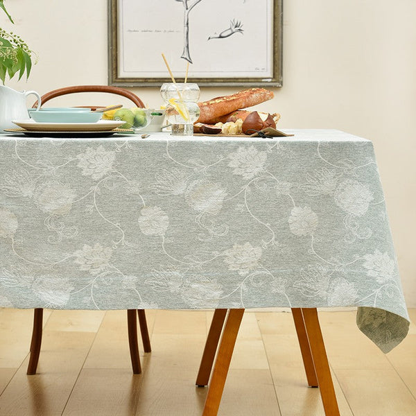 Large Rectangle Tablecloth for Dining Room Table, Country Farmhouse Tablecloth, Square Tablecloth for Round Table, Rustic Table Covers for Kitchen-HomePaintingDecor