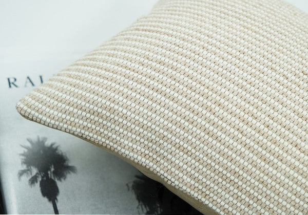 Contemporary Light Brown Modern Sofa Pillows, Large Square Modern Throw Pillows for Couch, Simple Decorative Throw Pillows, Large Throw Pillow for Interior Design-HomePaintingDecor