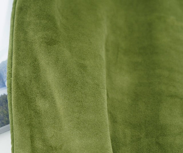 Large Square Modern Throw Pillows for Couch, Green Geometric Modern Sofa Pillows, Large Decorative Throw Pillows, Simple Throw Pillow for Interior Design-HomePaintingDecor