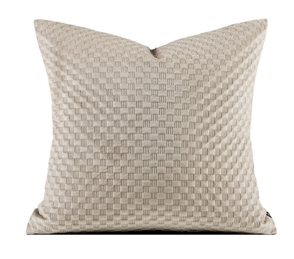 Contemporary Throw Pillows for Living Room, Modern Sofa Pillows, Modern Square Pillows, Large Decorative Pillows for Couch-HomePaintingDecor