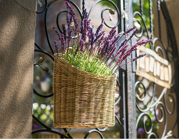 Lavender Flowers, Spring Artificial Floral for Dining Room, Bedroom Flower Arrangement Ideas, Simple Modern Floral Arrangement Ideas for Home Decoration-HomePaintingDecor