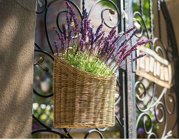 Lavender Flowers, Spring Artificial Floral for Dining Room, Bedroom Flower Arrangement Ideas, Simple Modern Floral Arrangement Ideas for Home Decoration-HomePaintingDecor