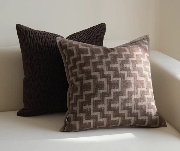 Geometric Modern Sofa Pillows, Contemporary Throw Pillows, Modern Pillows for Bedroom, Modern Sofa Pillows, Mid Century Decorative Pillows for Couch-HomePaintingDecor