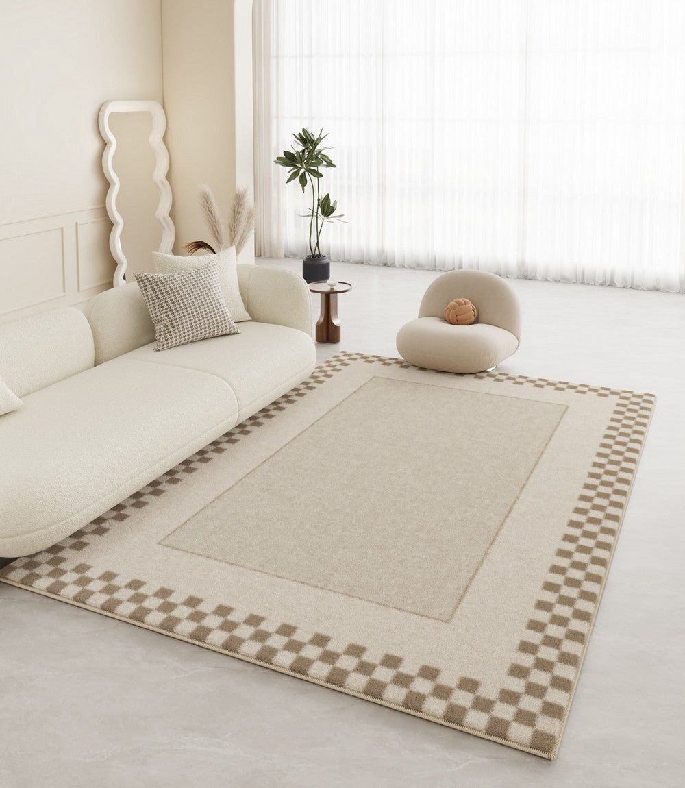 Modern Rugs for Dining Room, Simple Large Modern Rugs for Living Room, Abstract Modern Rugs for Bedroom, Abstract Geometric Modern Rugs-HomePaintingDecor