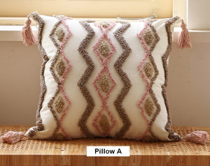 Modern Decorative Pillows for Interior Design, Simple Decorative Pillow Covers, Square Modern Throw Pillows for Couch, Contemporary Modern Sofa Pillows-HomePaintingDecor