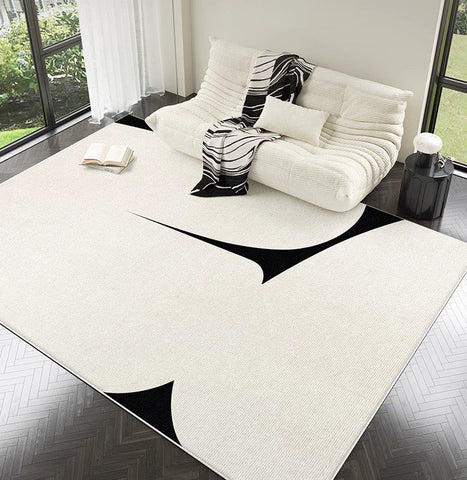 Large Modern Rugs for Living Room, Contemporary Modern Rugs for Bedroom, Extra Large Geometric Modern Rugs for Dining Room-HomePaintingDecor