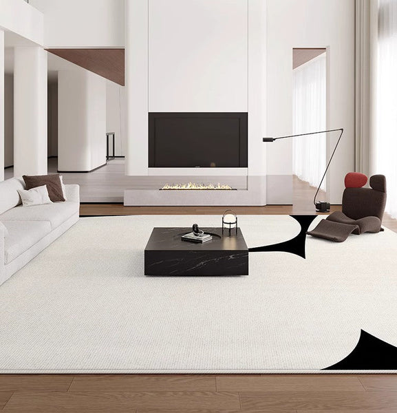 Large Modern Rugs for Living Room, Contemporary Modern Rugs for Bedroom, Extra Large Geometric Modern Rugs for Dining Room-HomePaintingDecor