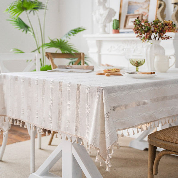 Country Farmhouse Tablecloth, Rustic Table Covers for Kitchen, Linen Rectangular Tablecloth for Oval Table, Large Rectangle Tablecloth for Dining Room Table-HomePaintingDecor