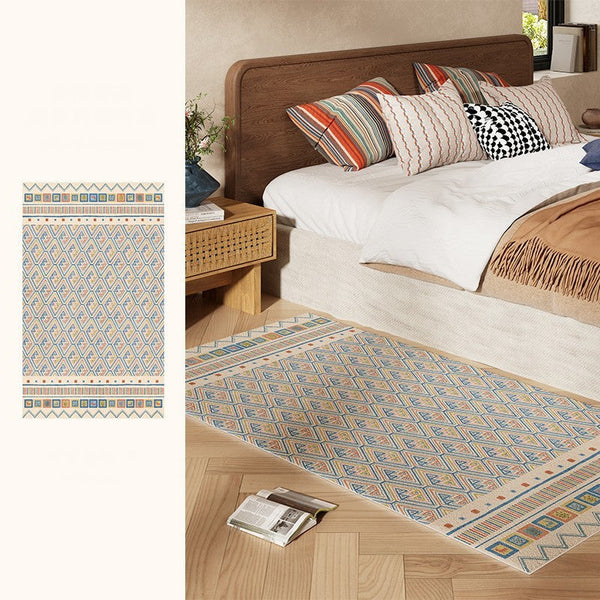 Contemporary Runner Rugs for Living Room, Modern Runner Rugs Next to Bed, Runner Rugs for Hallway, Bathroom Runner Rugs, Kitchen Runner Rugs-HomePaintingDecor