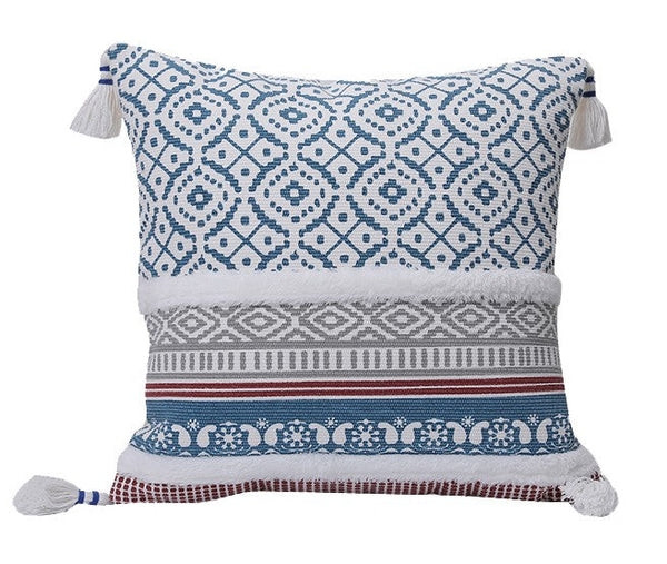 Modern Decorative Pillow for Interior Design, Contemporary Decorative Pillow Covers, Geometric Modern Sofa Pillows for Bedroom, Square Pillows for Couch-HomePaintingDecor