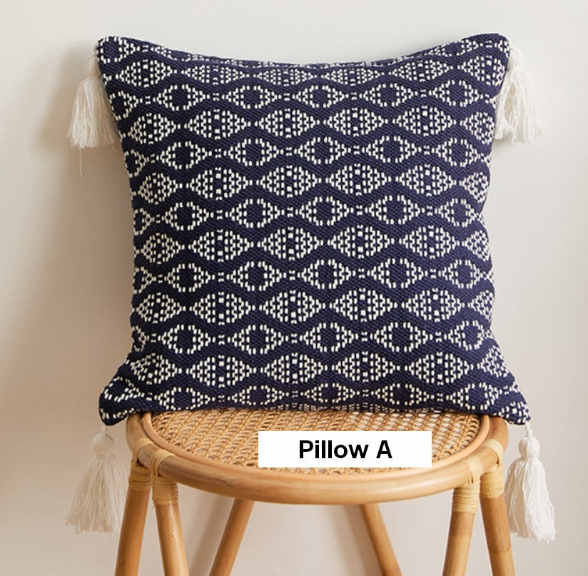 Modern Pillows for Couch, Modern Sofa Pillow Cases, Abstract Decorative Throw Pillows for Living Room, Decorative Pillow Covers-HomePaintingDecor