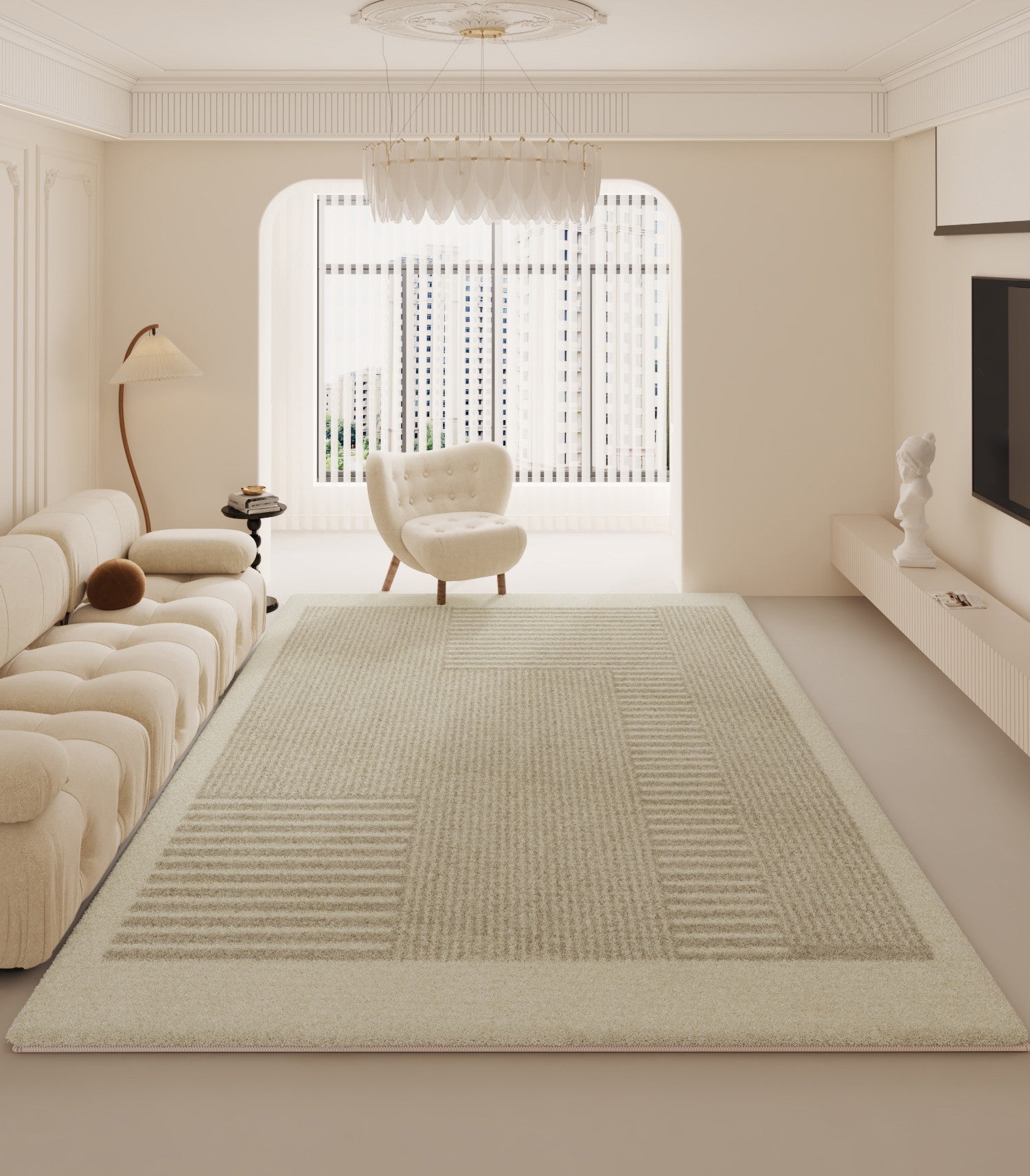 Modern Rug Ideas for Living Room, Bedroom Floor Rugs, Contemporary Area Rugs for Dining Room, Abstract Modern Rugs for Living Room-HomePaintingDecor