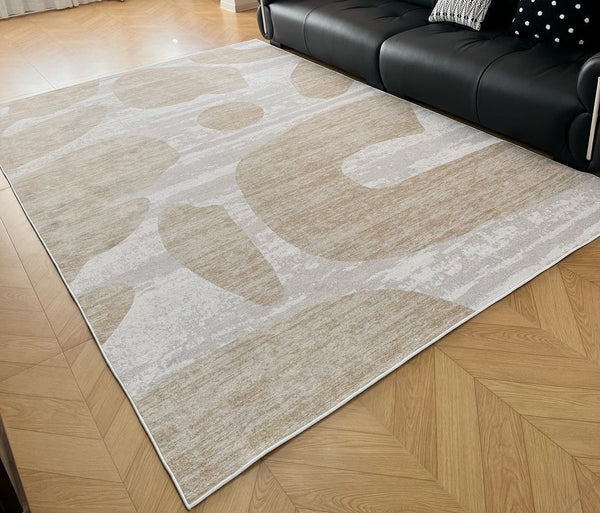 Modern Rugs under Sofa, Dining Room Floor Rugs, Abstract Contemporary Rugs for Bedroom, Modern Rug Ideas for Living Room-HomePaintingDecor