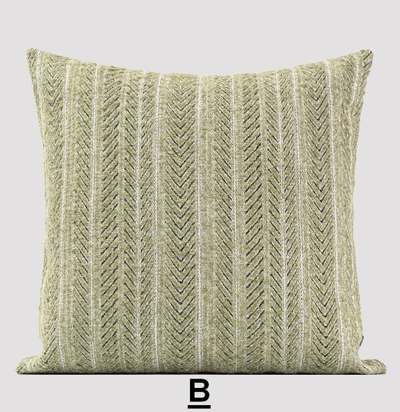 Contemporary Throw Pillows for Living Room, Modern Sofa Pillows, Extra Large Decorative Pillows for Couch, Modern Square Pillows-HomePaintingDecor