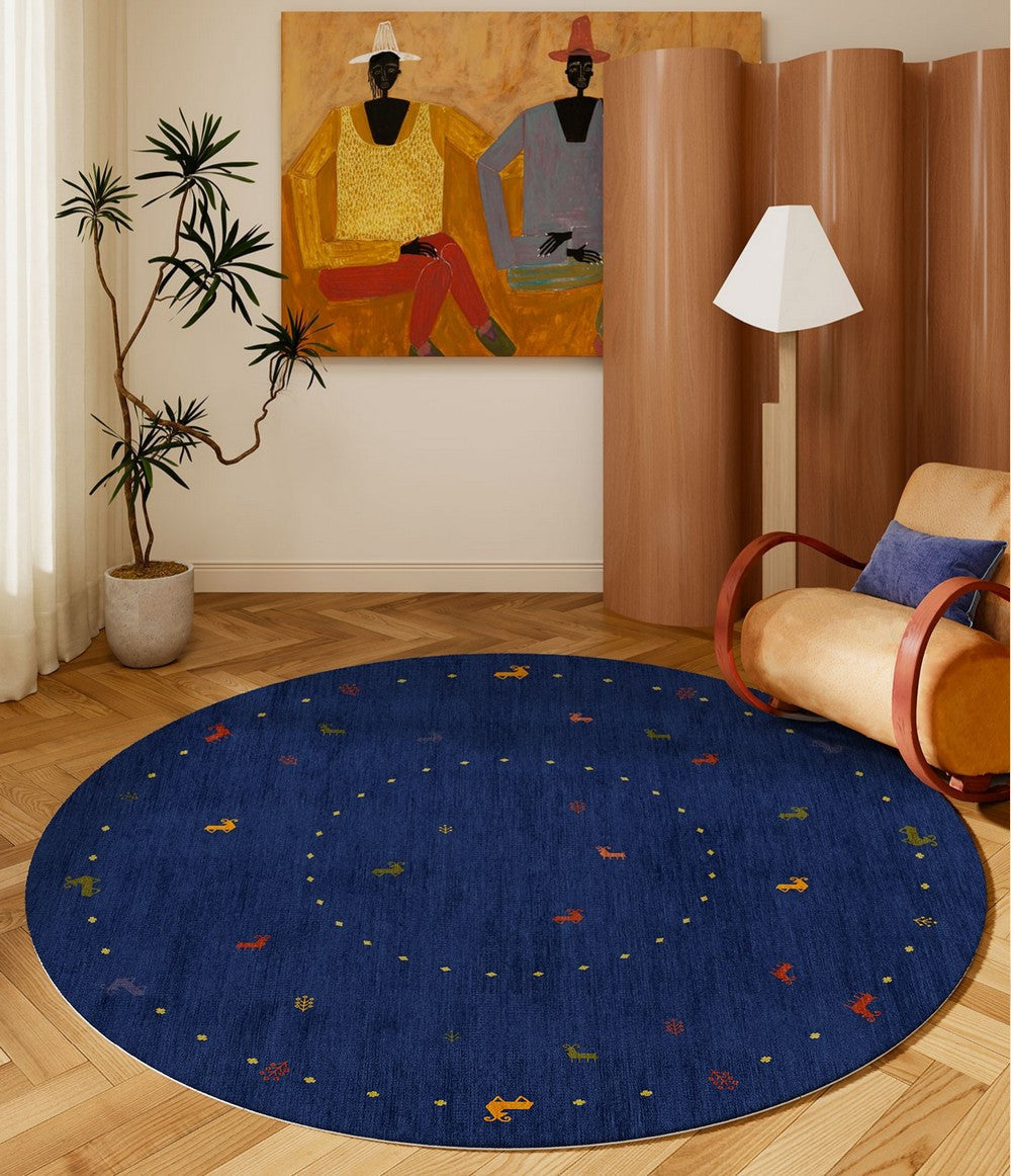 Circular Modern Rugs For Bathroom Geometric Ideas, Washable Absorbent Mat
