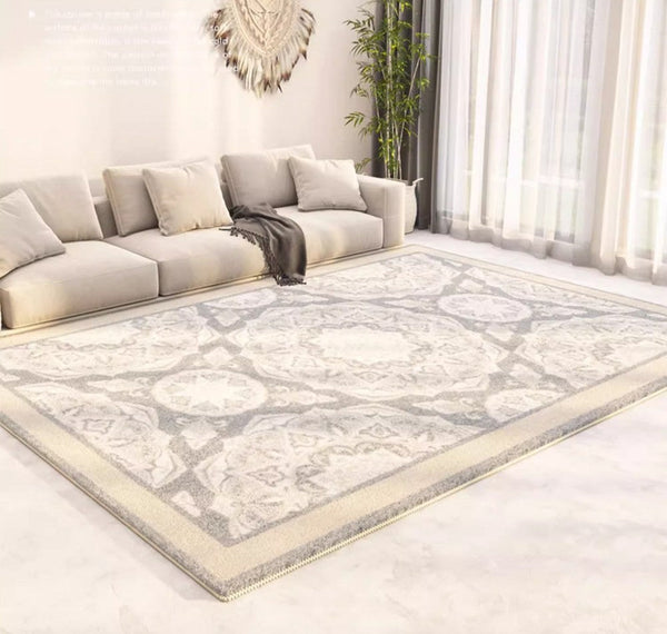 Unique Contemporary Rug Ideas for Living Room, Modern Runner Rugs Next to Bed, Hallway Modern Runner Rugs, Extra Large Modern Rugs for Dining Room-HomePaintingDecor