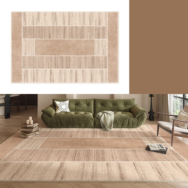 Modern Rugs for Dining Room, Contemporary Rugs for Bedroom, Abstract Modern Carpets for Living Room, Mid Century Modern Rugs Next to Bed-HomePaintingDecor