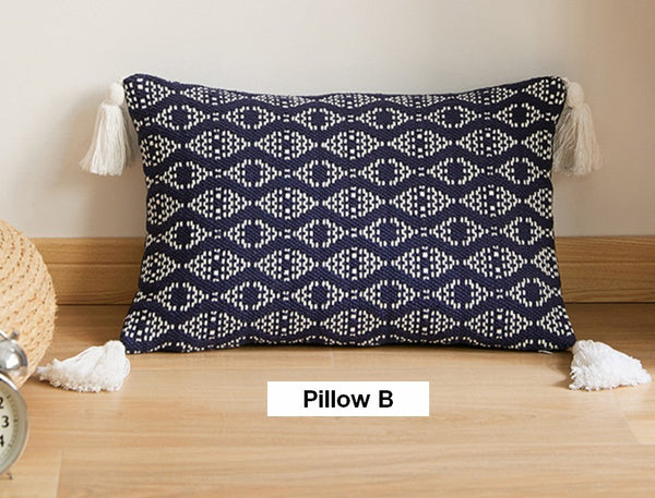 Modern Pillows for Couch, Modern Sofa Pillow Cases, Abstract Decorative Throw Pillows for Living Room, Decorative Pillow Covers-HomePaintingDecor