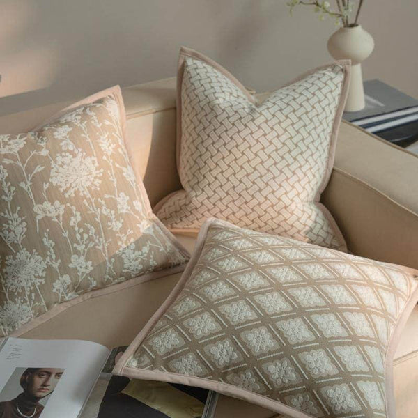 Modern Decorative Pillow Cover, Decorative Throw Pillows for Living Room, Decorative Pillow Arrangement Ideas for Couch, Modern Sofa Pillows-HomePaintingDecor