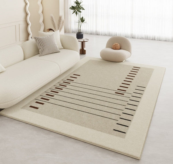 Abstract Modern Rugs for Bedroom, Simple Large Modern Rugs for Living Room, Modern Rugs for Dining Room, Contemporary Geometric Modern Rugs-HomePaintingDecor